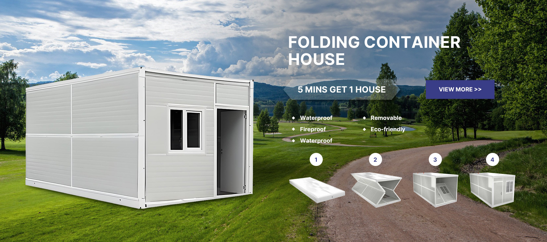 quality Folding Container House factory