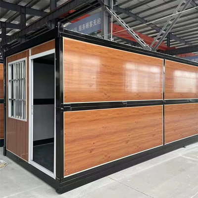 Anti Rust Fireproof Prefab Folding Container House Easy To Install