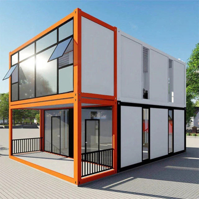 Easy Install Flat Pack Container House For Warehouse With Light Steel Structure