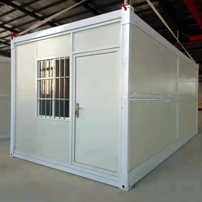 Steel Structure Folding Shipping Container House Prefabricated Design Fireproof Waterproof