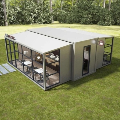 Prefabricated Modular Mobile High End Shipping Container Homes Q235B Or Q345B Steel Grade