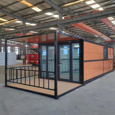 Removable Anti Rust Fireproof Prefab Container House Foldable Easy Assembled