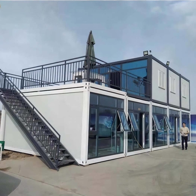 Warehouse Flat Pack Container Homes With Light Steel Structure Easy Install
