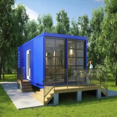 Fast Assemble Prefab Modular Portable Office Building 40FT Flat Pack Container Houses