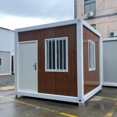 Easy Build Prefabricated  Modular Windproof Tiny Flat Pack  Container House