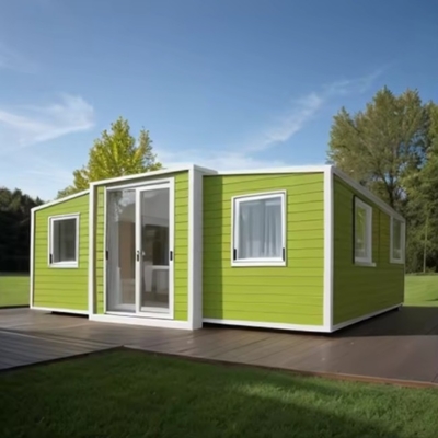 20 Feet Portable Waterproof Anti Seismic Two Bedroom Container House Foldable Container House