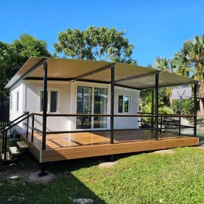 20FT 40FT  Prefab Expandable House / Luxury Shipping Container Homes Office Building Q235 Q345B