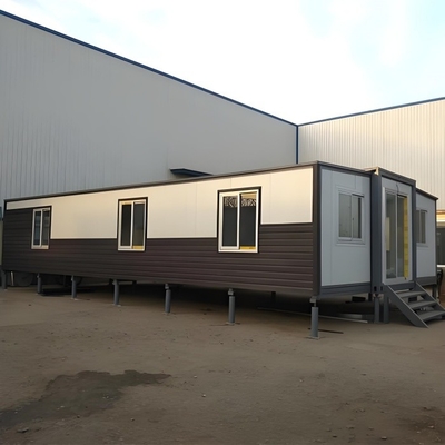Removable 3 Bedrooms Prefabricated Expandable Container House With Long Service Life