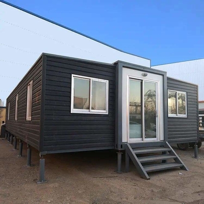 Q235 steel frame Expandable Container House With 2/3 Bedroom Luxury Villas Hotel House For Sales