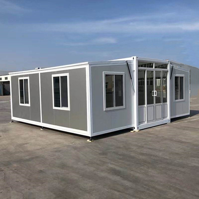 Luxury 40&20ft Movable 2 Bed Container Home Foldable Prefab Expandable House
