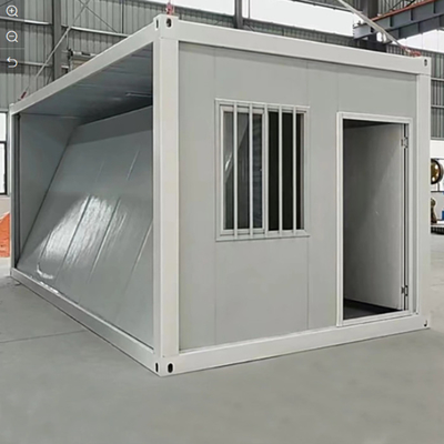 Z Type Fold Up Container House Easy 20ft / 40ft For Africa Market Expandable Container House