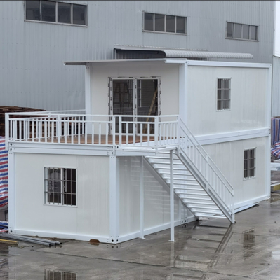 Z Type City Folding Container House With 2 Bedroom Collapsible House Easy Install