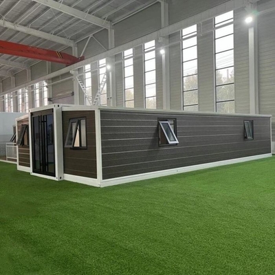 Fireproof 3 Bedrooms Prefabricated Container Homes Economic Homes Steel Structure