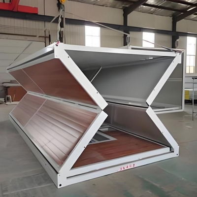 Quick & Easy To Install Folding Container House Prefab Tiny House For Live Or Work