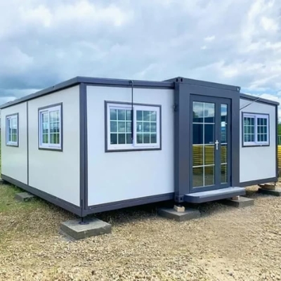 Butterfly Shape Sandwich Panel Portable Prefabricated Expandable Container House