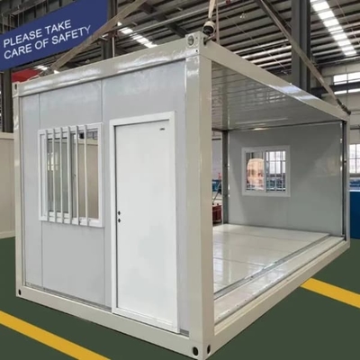 Factory Prefabrication Fast Build Safe Strong Z Shape Folding Container House