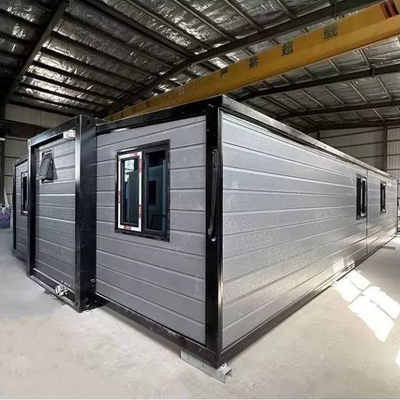 3 bedrooms expandable prebuilt container homes 40ft size