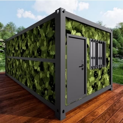 Prefabricated Low Cost Easy-to-Install Folding Container House