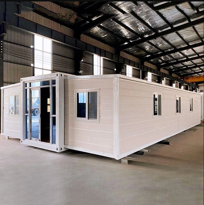Wholesale 20FT/30FT/40FT Customized Plastic Film Packaging Foldable Expandable Mobile Container House